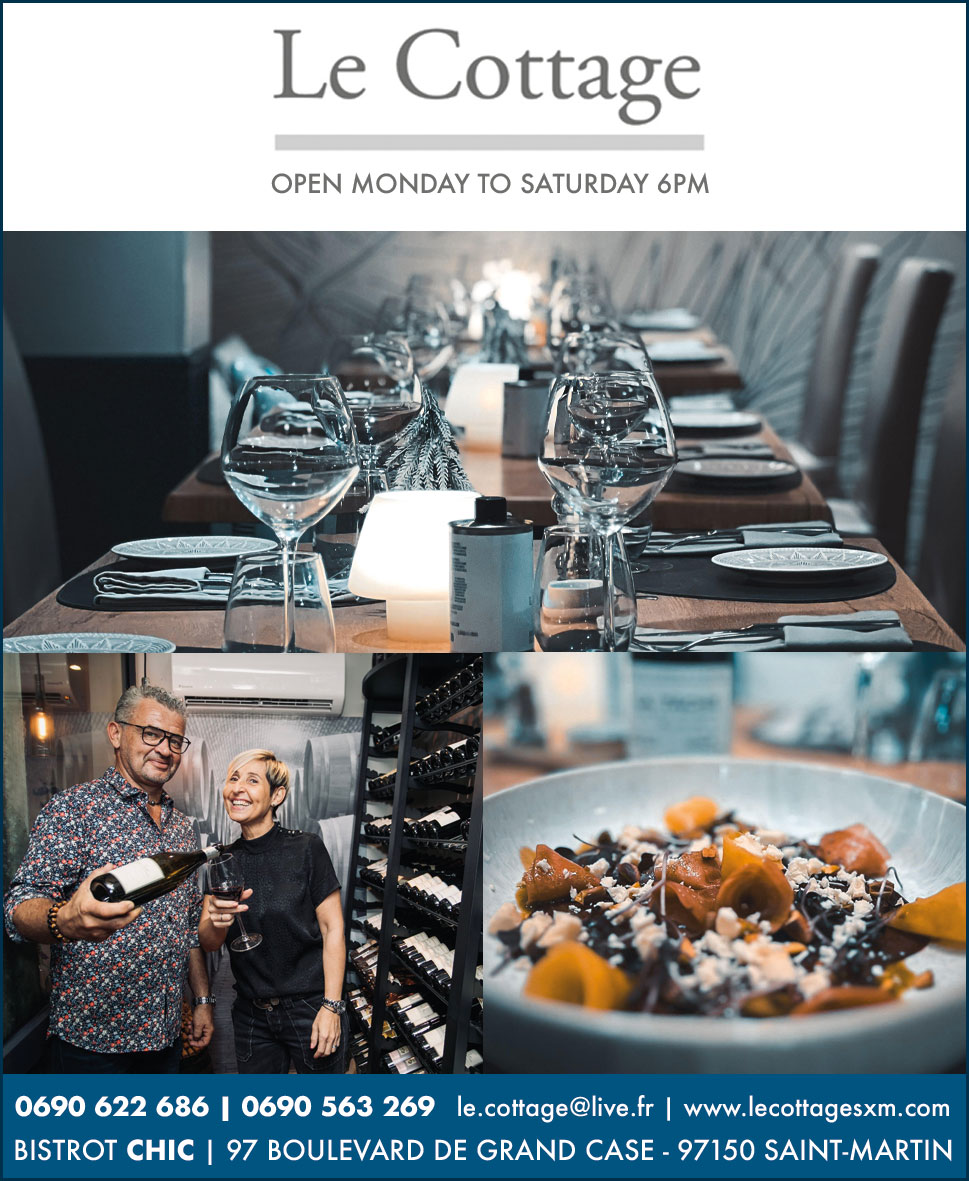 Le Cottage Restaurant - Grand Case - Saint Martin - SXMMAP