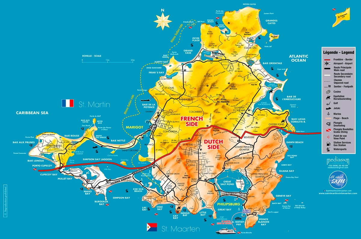 Saint-Martin - Geography