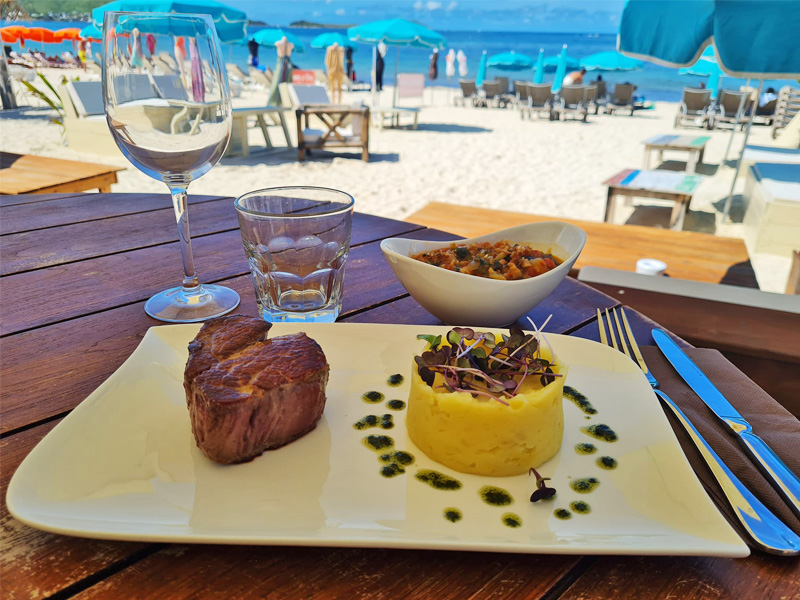 Aloha Beach Bar Restaurant - Orient Bay - Saint Martin - SXMMAP