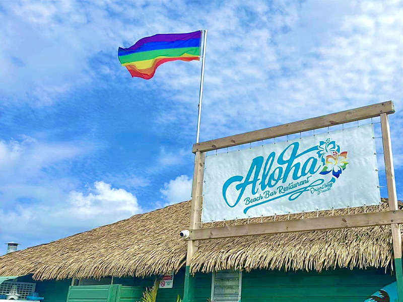 Aloha Beach Bar Restaurant - Orient Bay - Saint Martin - SXMMAP