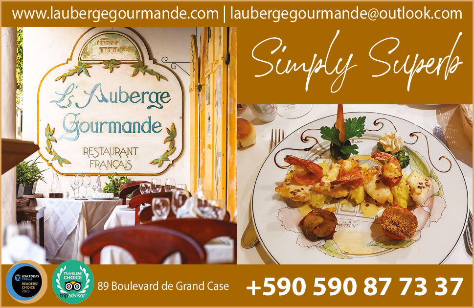 Auberge Gourmande - Restaurant - Grand Case - Saint Martin - SXMMAP