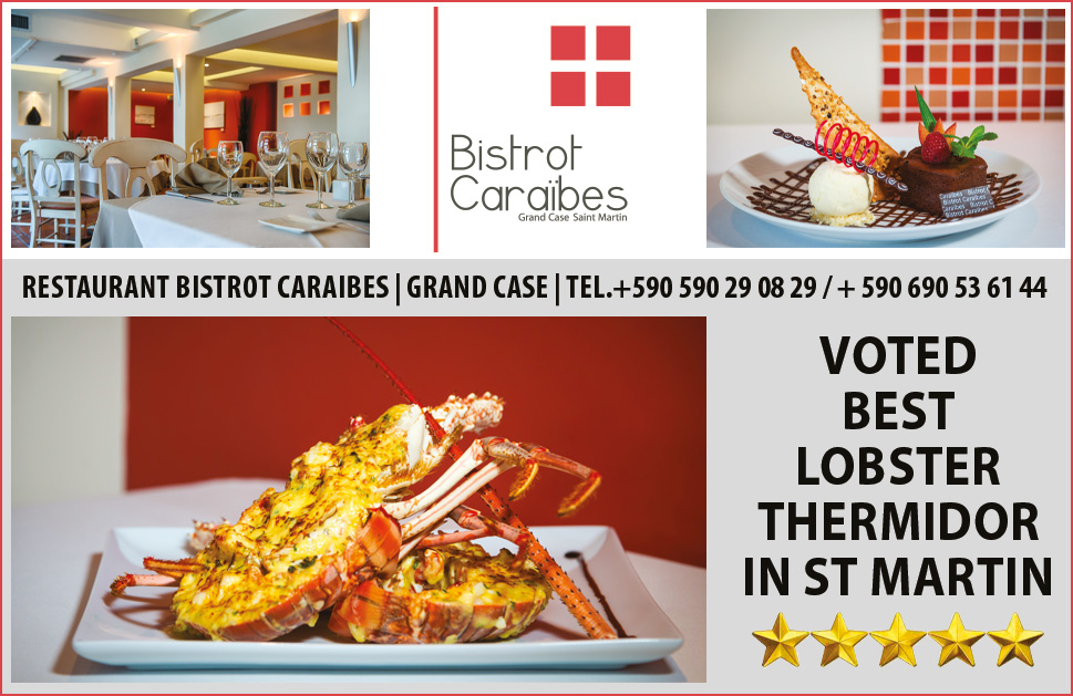 Bistrot Caraïbes Restaurant - Grand Case - Saint Martin - SXMMAP