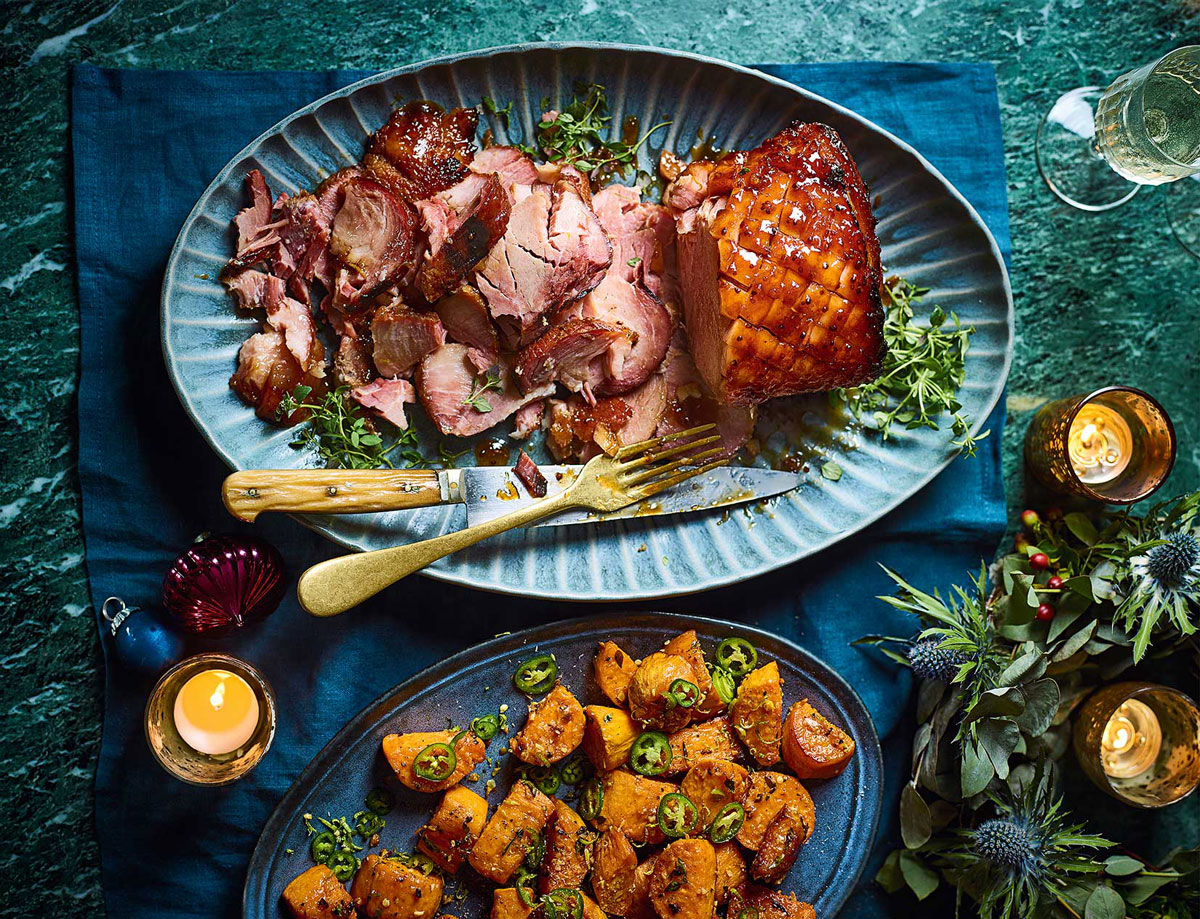 Christmas Ham - Caribbean Cuisine - Saint-Martin