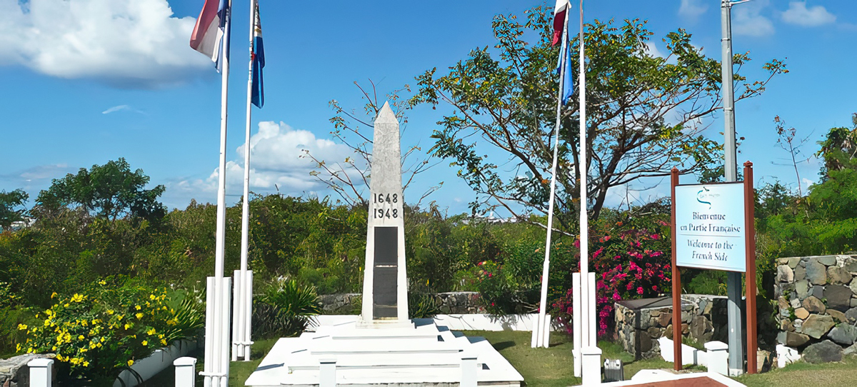 History of Saint-Martin - Sint Maarten - Border