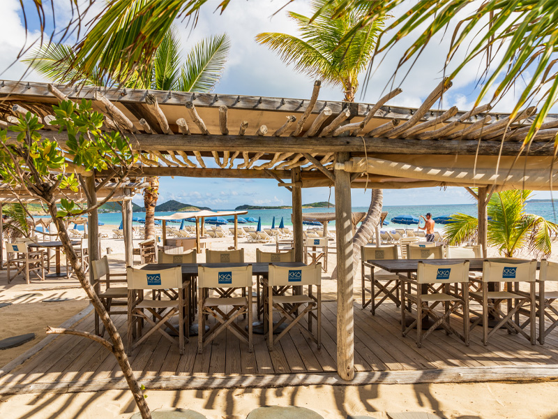 KKO Beach Bar & Restaurant - Orient Bay - SXMMAP