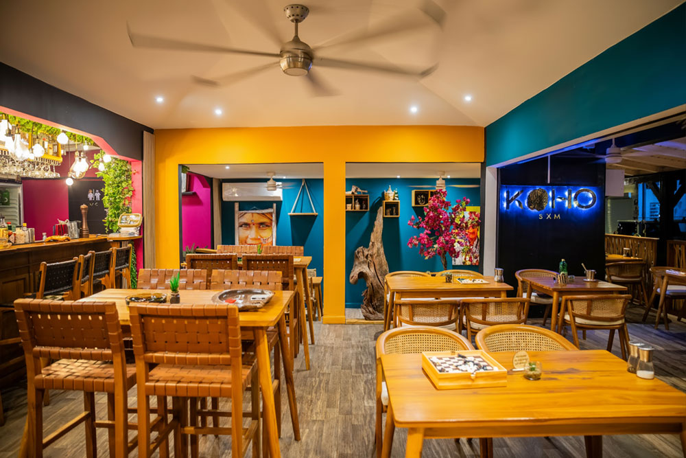KOHO SXM Restaurant - Saint-Martin - SXMMAP