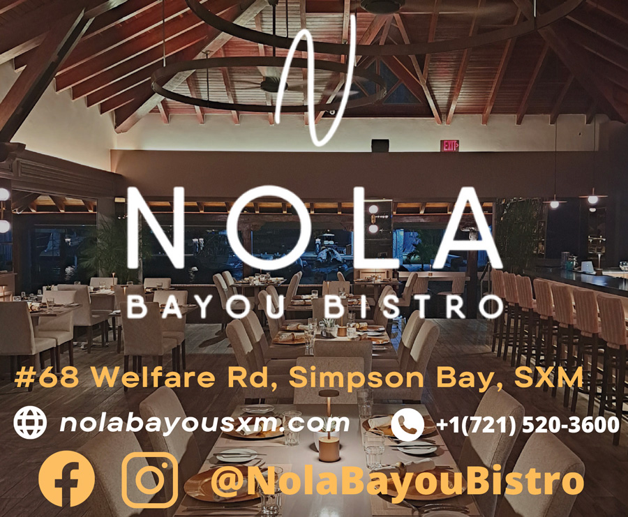 Nola Bayou Bistro - Restaurant - Simpson Bay - Sint Maarten - SXMMAP