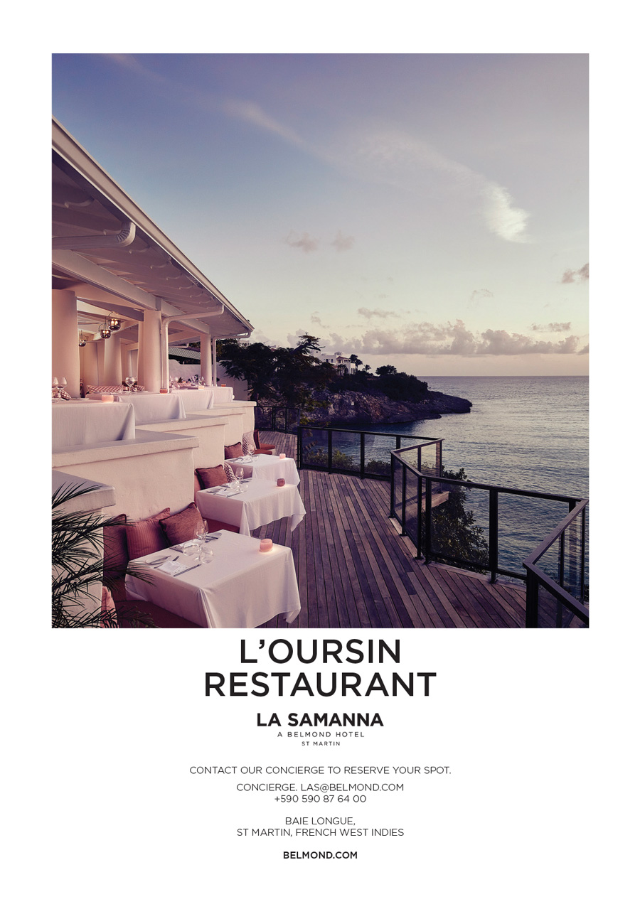 L'oursin Restaurant - La Samana - Terres-Basses - SXMMAP